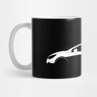 Opel Astra (K) Silhouette Mug